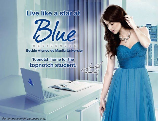 SM Blue as endorse by Ann Curtis