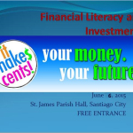 Financial Literacy campaign of Jerry Villeta